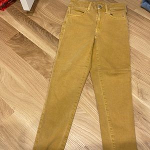 High rise jegging crop